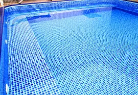 Piscina de vinil pronta